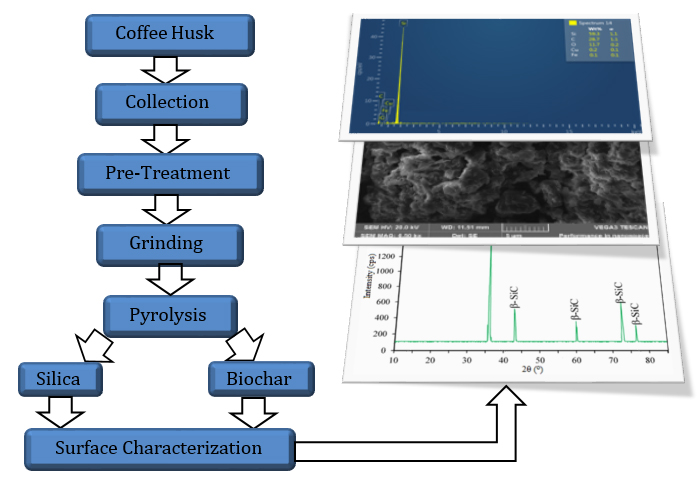 A Cheaper and Greener Approach for the Synthesis of Highly Pure Silicon Carbide Composites Using Coffee Husk Wastes 